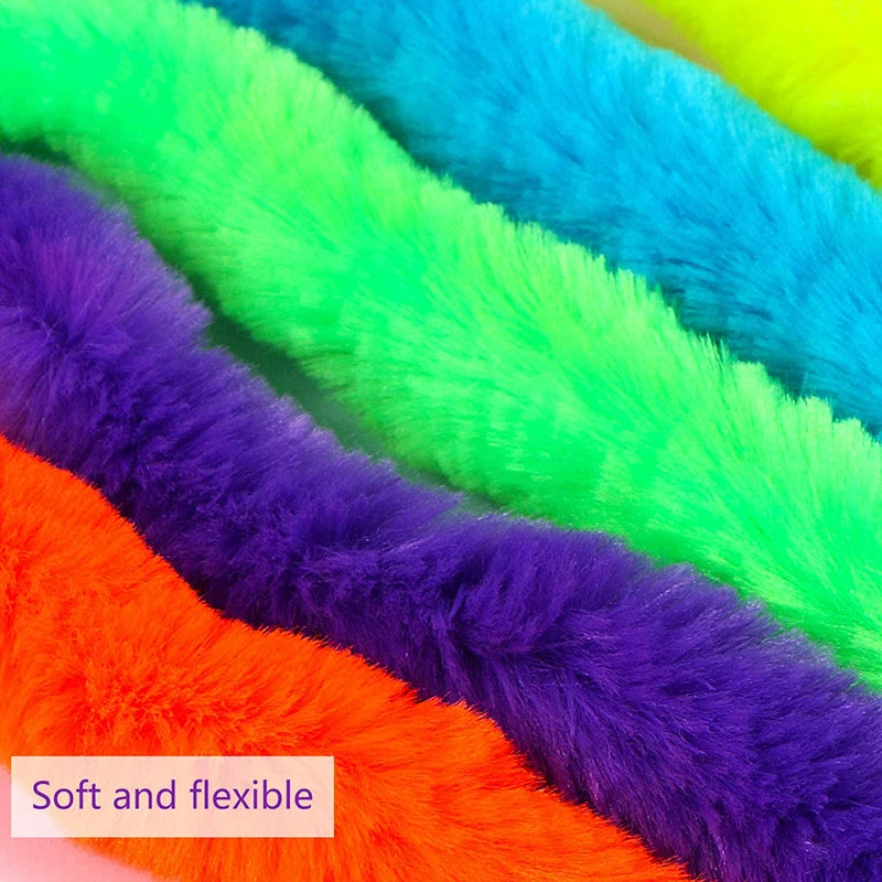 Magic Fuzzy Worm Toys — 15pc Party Pack for Kids