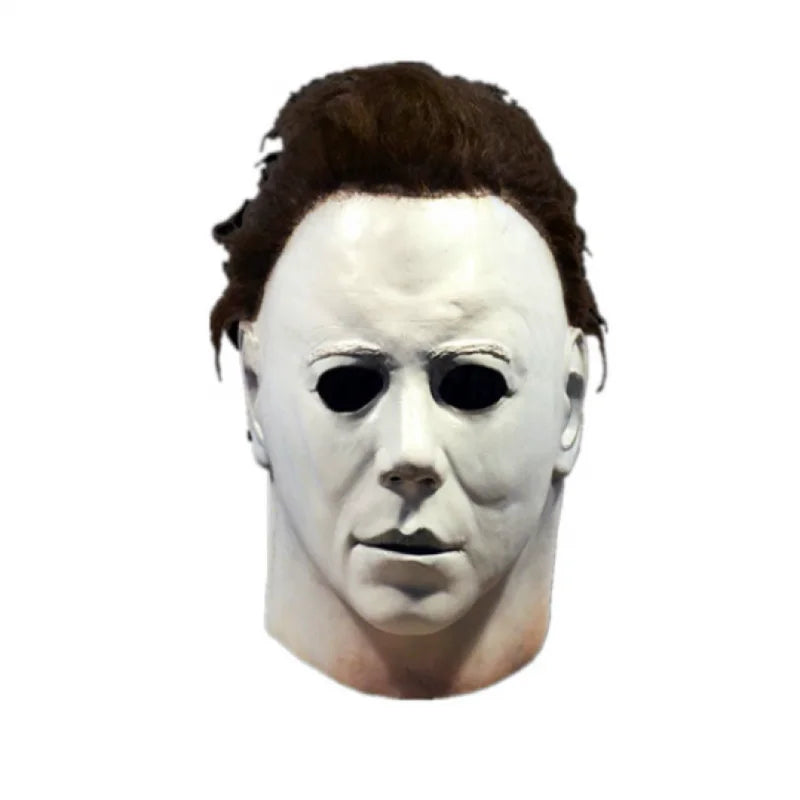 Cosplay Michael Myers Party Masks for Latex Full Head Scary Horror Murderer for Adult Halloween stage performance  April Fools