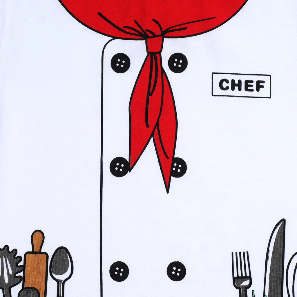 Chef Clothes Kids Halloween Costume Boys Cooking Game Uniform for Cosplay Party Toddler Preschool Career Day Theme Clothing Sets