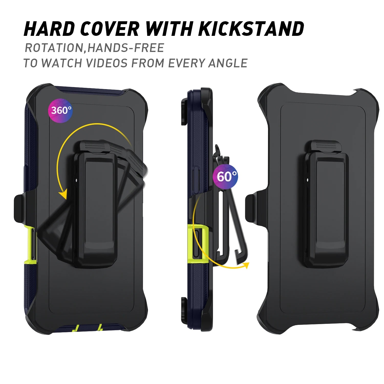 Armor Shockproof Defender iPhone Case | Hard PC + TPU Protection