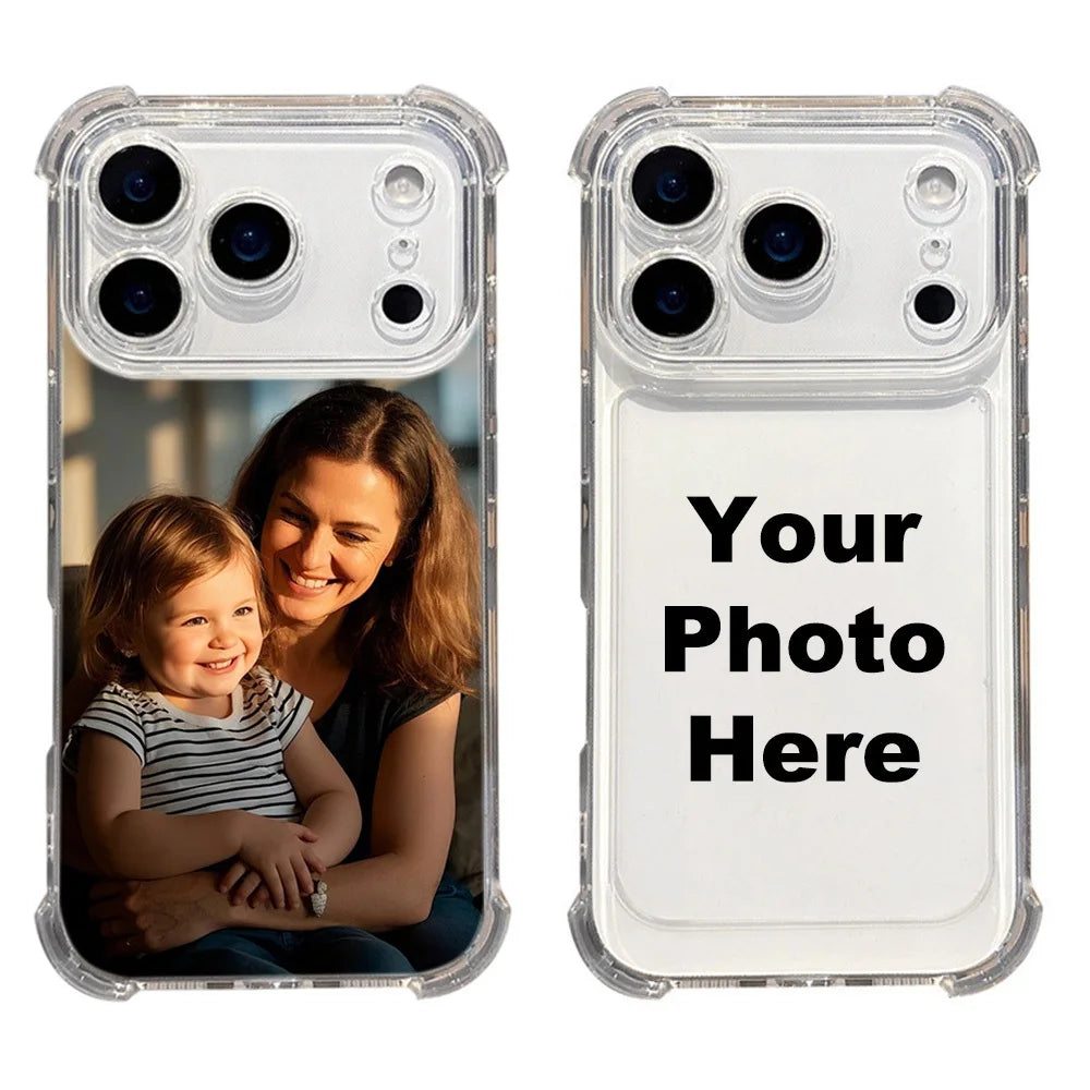 DIY Custom Photo iPhone Case | Personalized Shockproof Cover