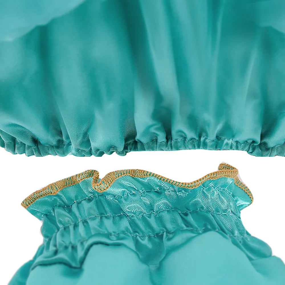 Halloween Arabian Style Princess Costume Kids Jasmine Cosplay Girls Magic Lamp Story Role Play Performance Apparel Dress Set