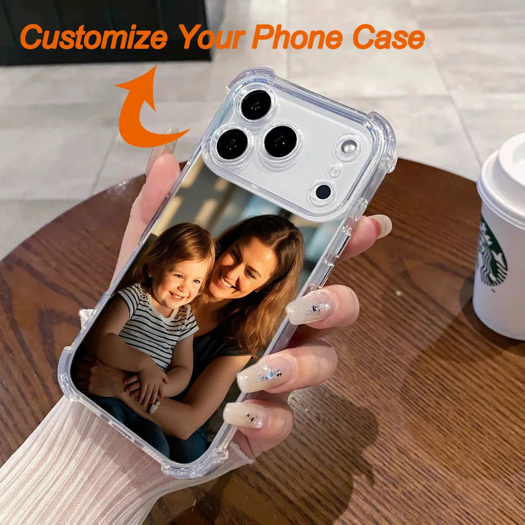 DIY Custom Photo iPhone Case | Personalized Shockproof Cover
