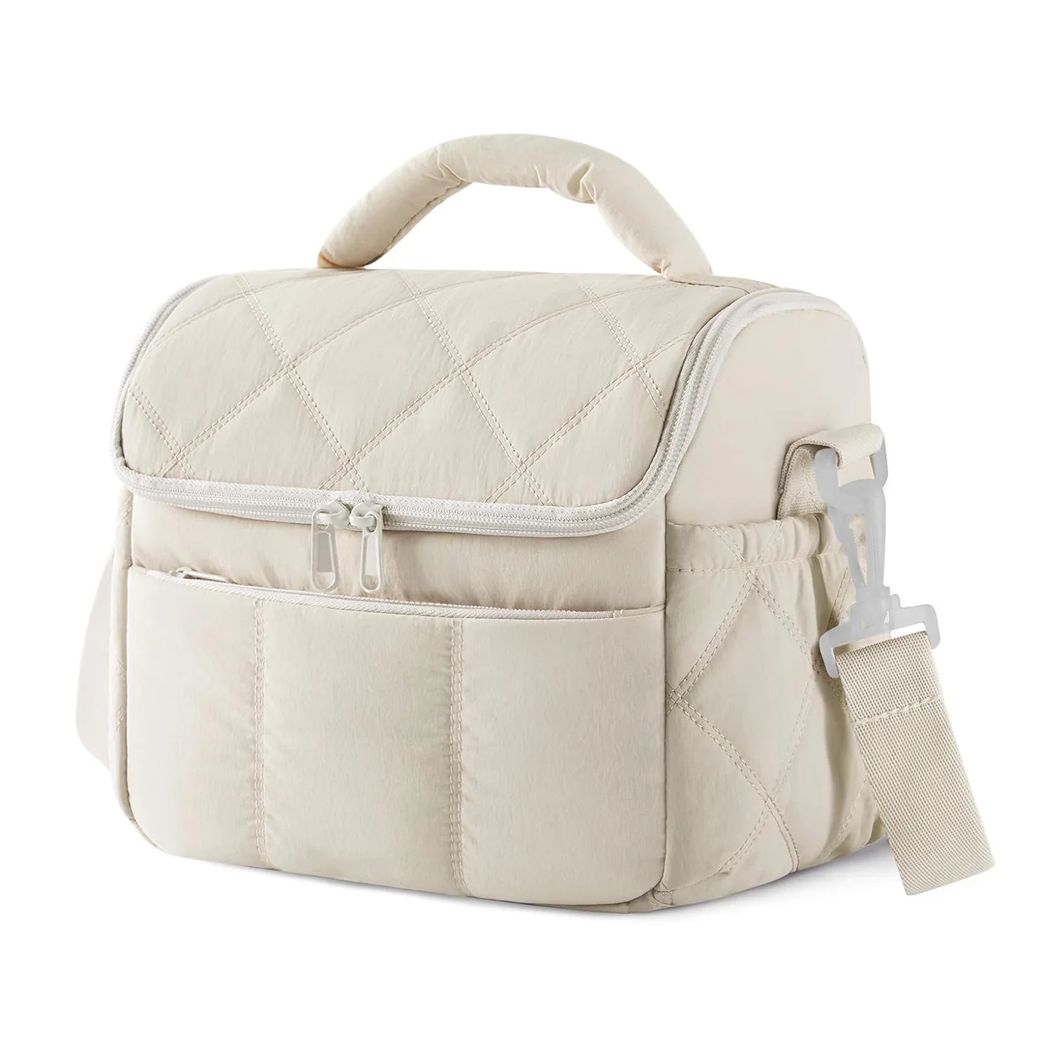 Nylon Insulated Lunch Bag | Leakproof Multi-Function Tote