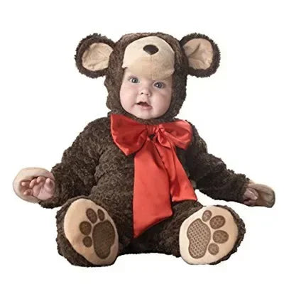 Halloween Baby Boy Girl Clothes Romper Onesie Newborn Toddler Christmas Rompers Flannel Warm Soft Baby Infant Costume
