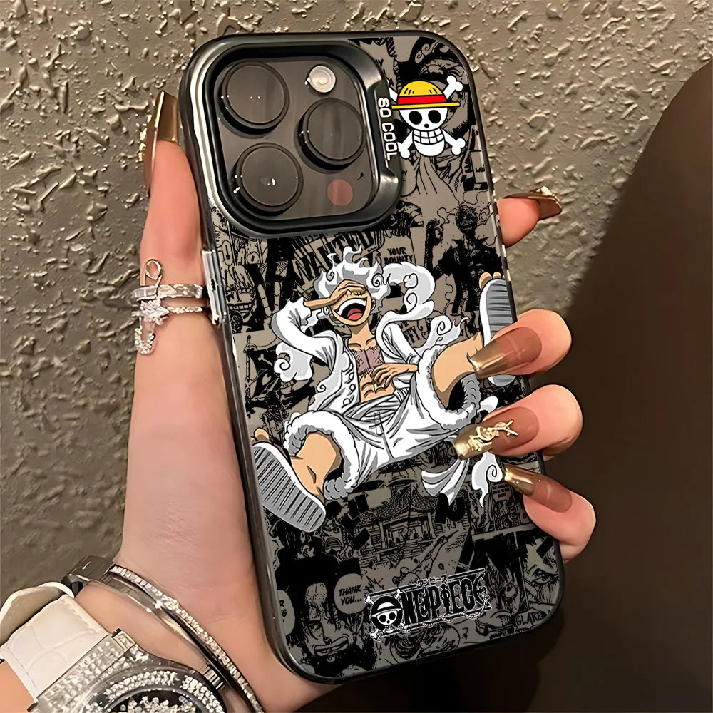 Anime One Piece Luffy iPhone Case | Anti-Drop Matte Back Cover