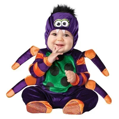 Halloween Baby Boy Girl Clothes Romper Onesie Newborn Toddler Christmas Rompers Flannel Warm Soft Baby Infant Costume