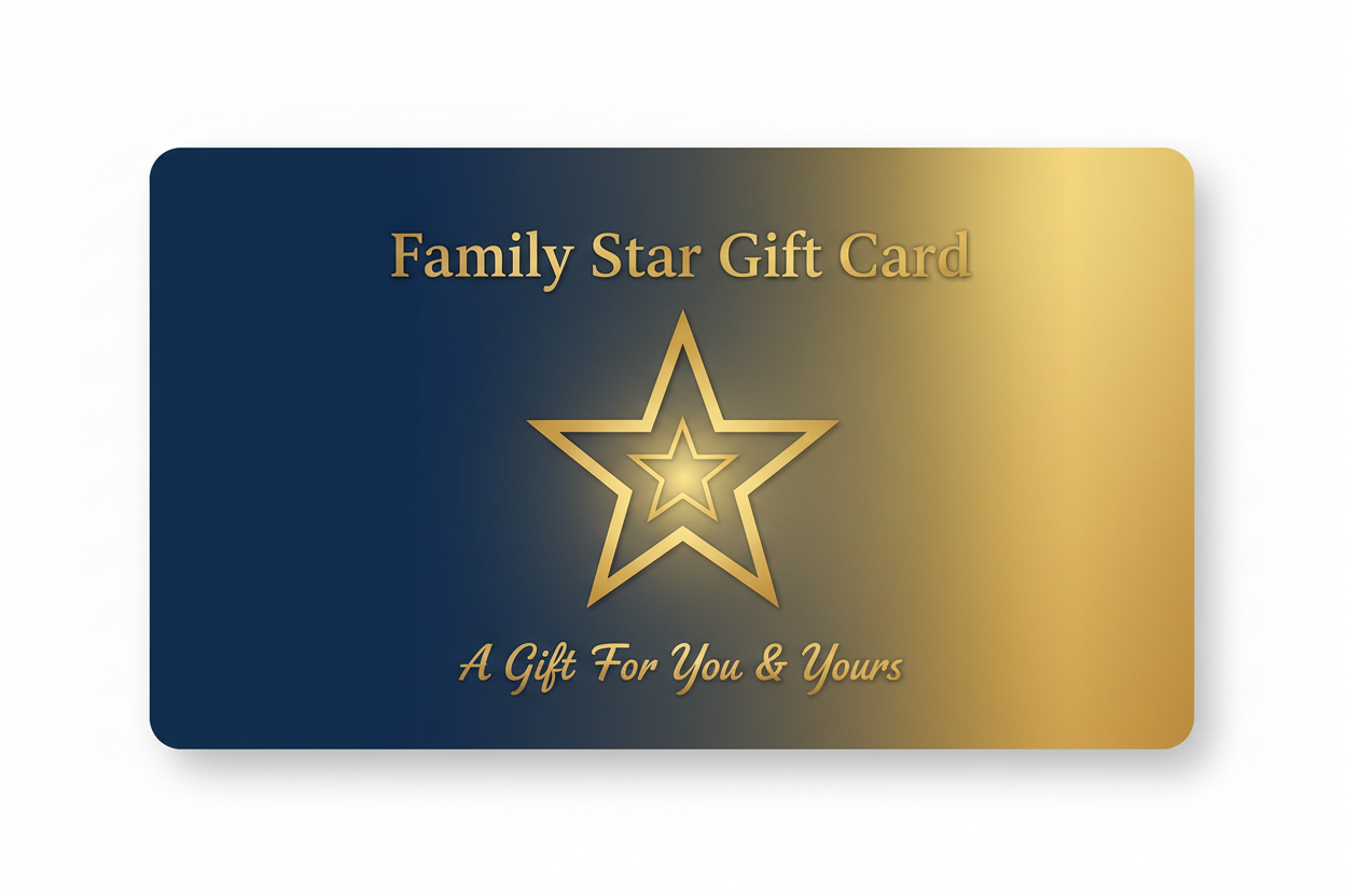 Family Star Gift Card ⭐